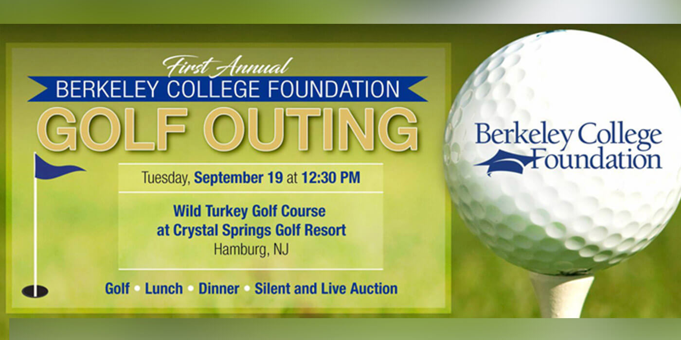 first annual golf save the date banner